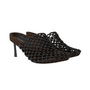 Terra Recycled Knotted Net Mules