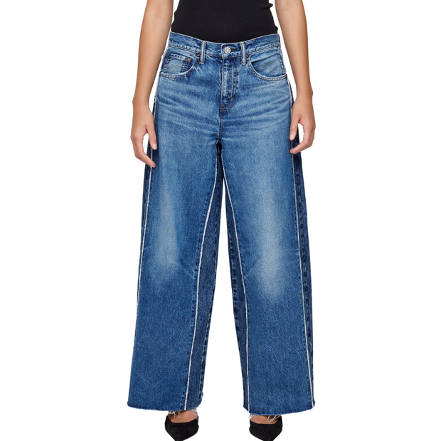 TAHITI TWO-TONE WIDE PANTS