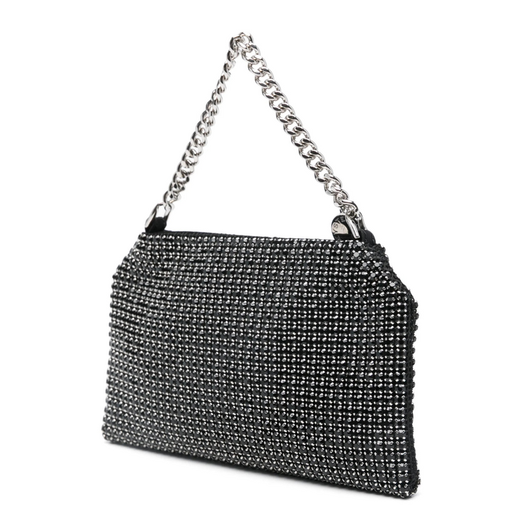 Clutch Soft All Over Crystal Mesh