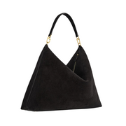 Bevel Suede Tote Bag