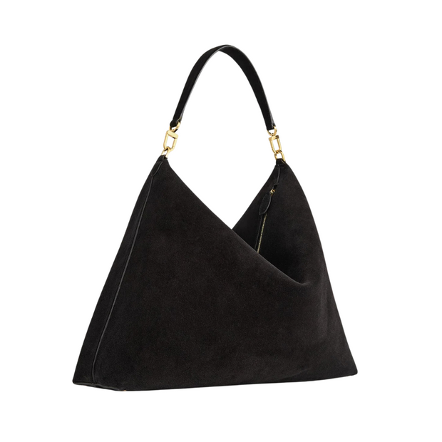 Bevel Suede Tote Bag