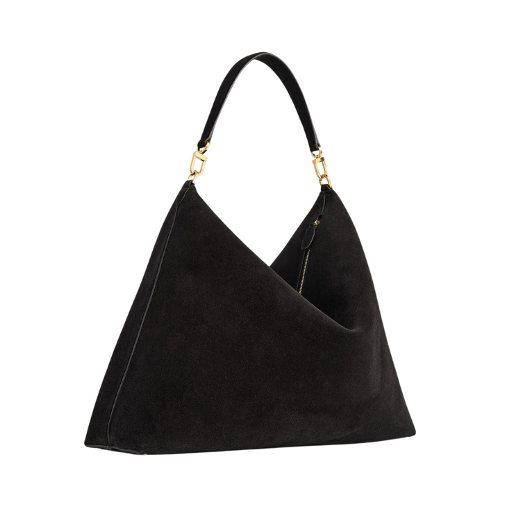 Bevel Suede Tote Bag