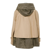 Hooded Cotton Gabardine Jacket