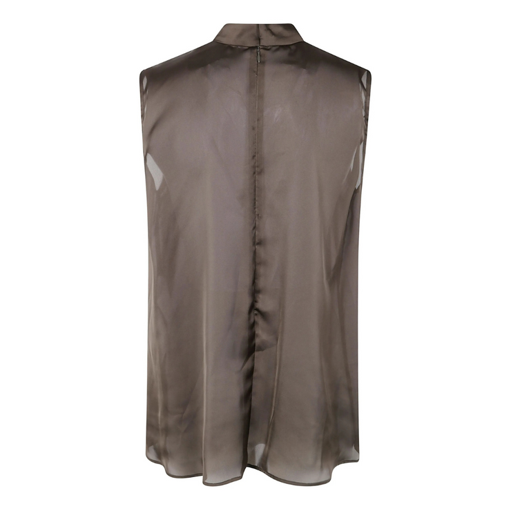 Satin x Chiffon Pullover