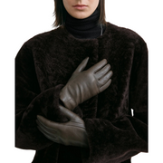 Brown Leather Gloves