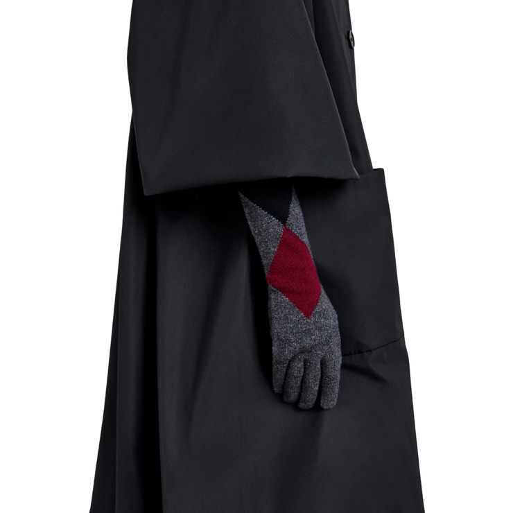 GREY MULTI VIVIAN GLOVES