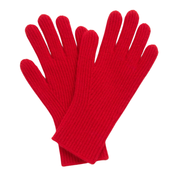 Cashmere Gloves in Poppy