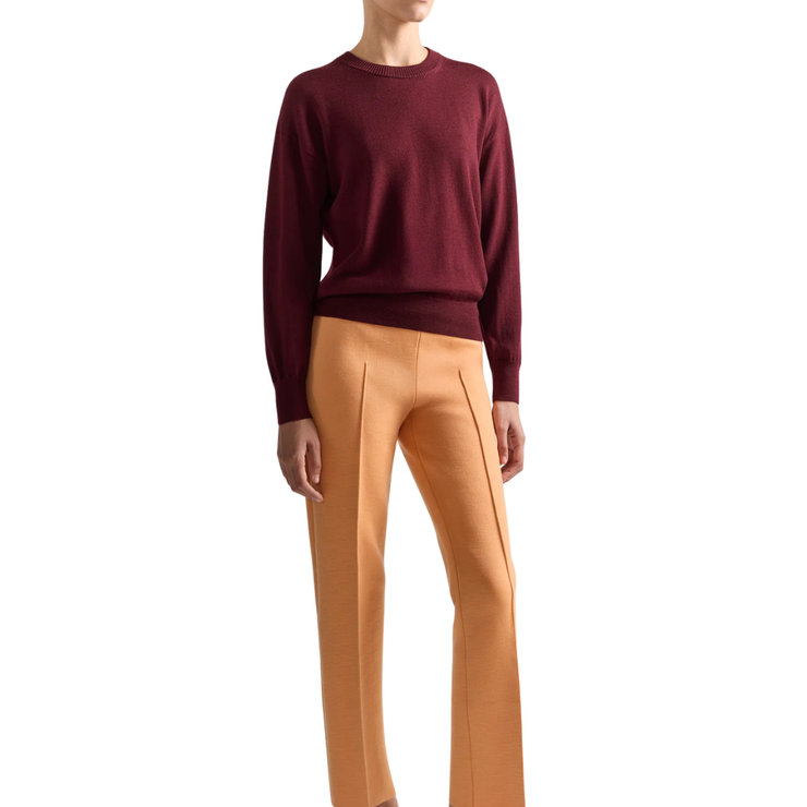 Jenna Pullover in Wine