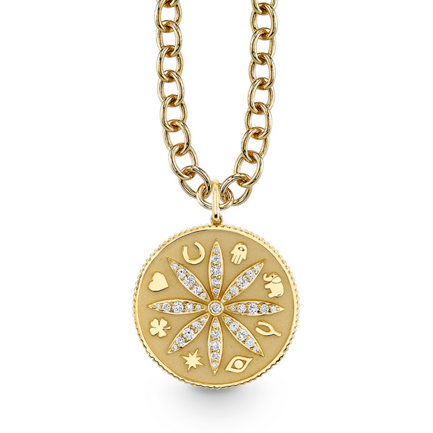 Sand Dollar Coin Charm