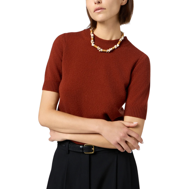 CINNAMON SWEATER TEE