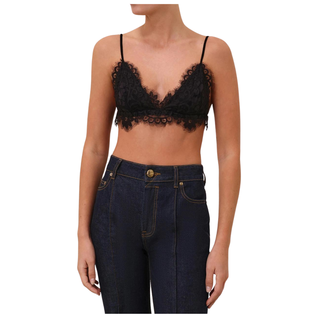 GEMINItale Lace Bustier Bralette ブラック GEMINItale Lace Bustier Bralette ブラック - メルカリ