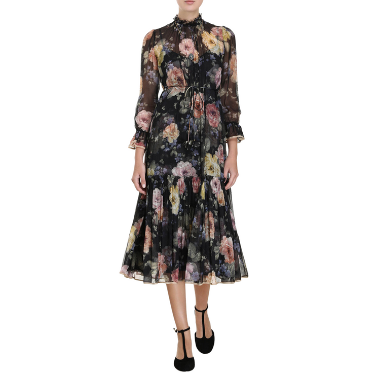 Luminosity Tubular Midi Dress