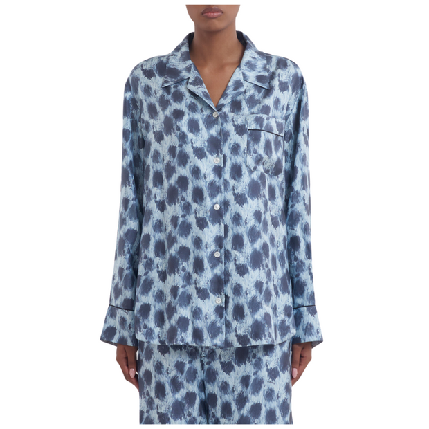 Silk PJ Button Down