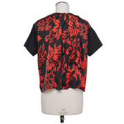 Floral Print Cotton Jersey T-Shirt