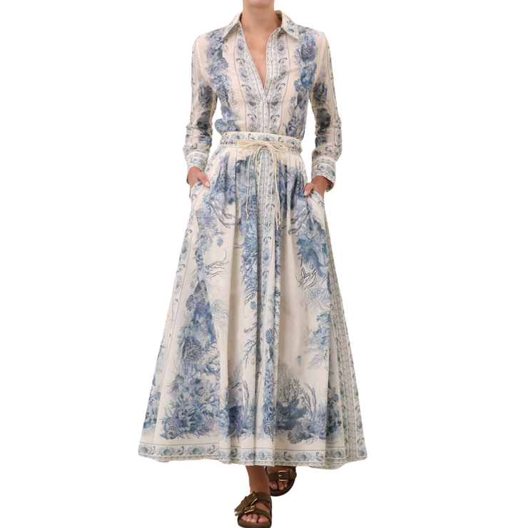 Wanderlust A-Line Maxi Skirt