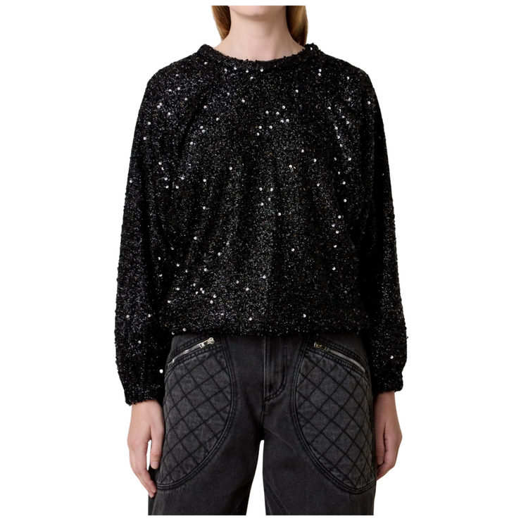 Dabia Sequin Top