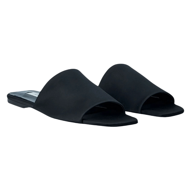 Satin Bandeau Slides