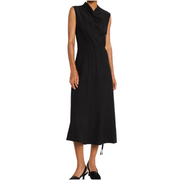 Sabrina Cowl Neck SL Dress