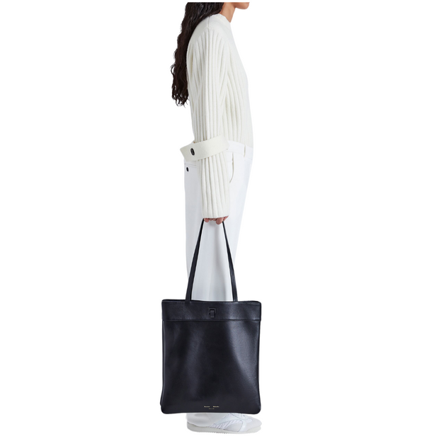 Black Split Tote