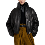 LANEY SEMIGLOSS LEATHER JACKET