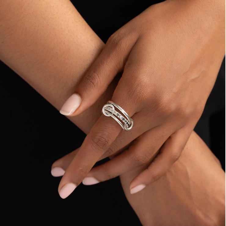 Petunia Silver Noir Ombre