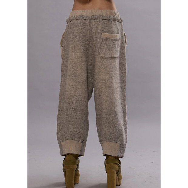 Deconstructed Crop Sweatpant