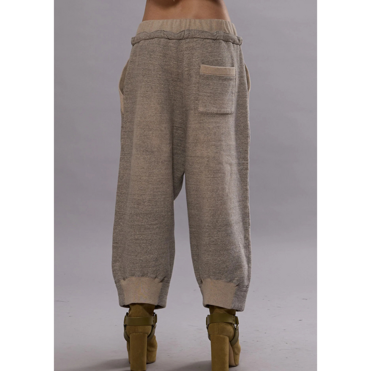 Deconstructed Crop Sweatpant