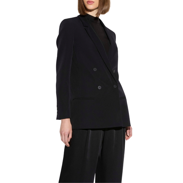 Matte Crepe Blazer