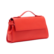 Tate Clutch in Vermillion