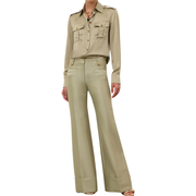 Low-Rise Flare Pant