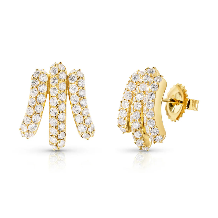 Diamond Serre Earring