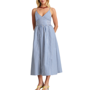 vivien midi dress Stripe Vivien Midi Dress 2