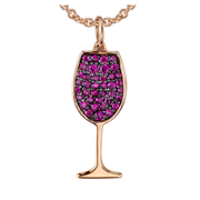 Red Wine Charm