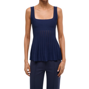 Navy Ellen Top