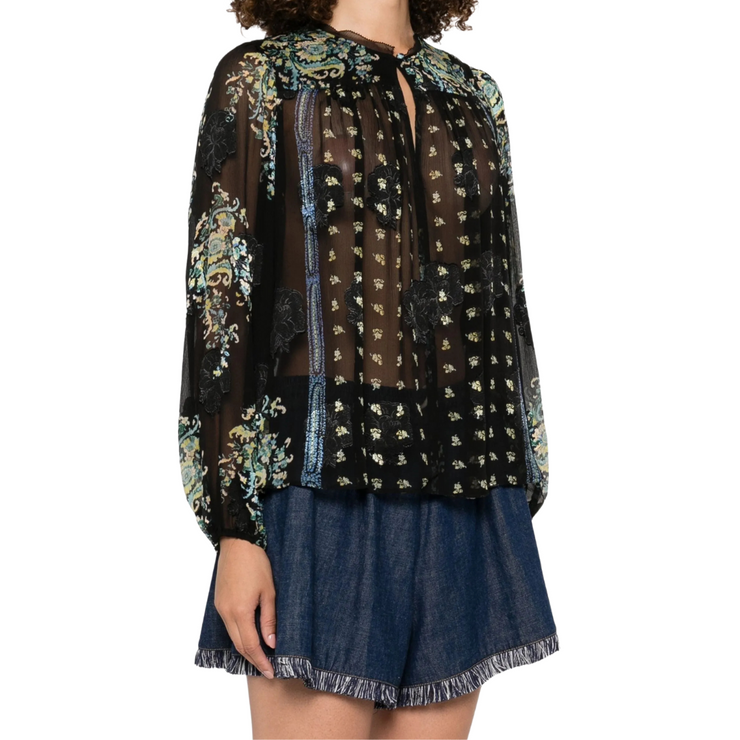 Aster Silk Blouse