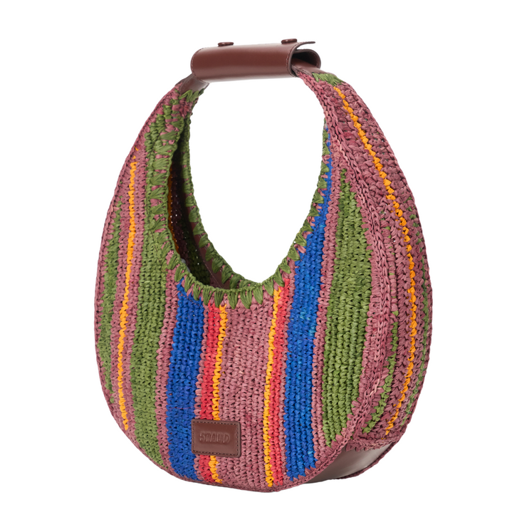 Jungle Stripe Moon Bag