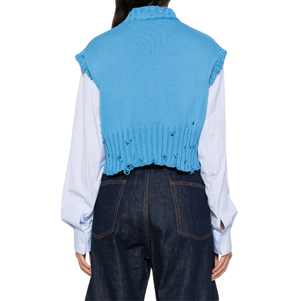 Disheveled Cotton Vest