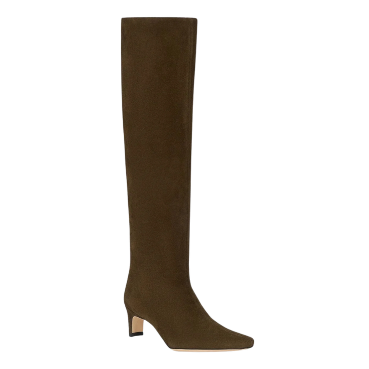Suede Wally Boot in Truffle