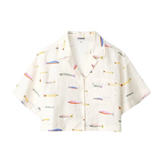 Daya Linen Pop Top
