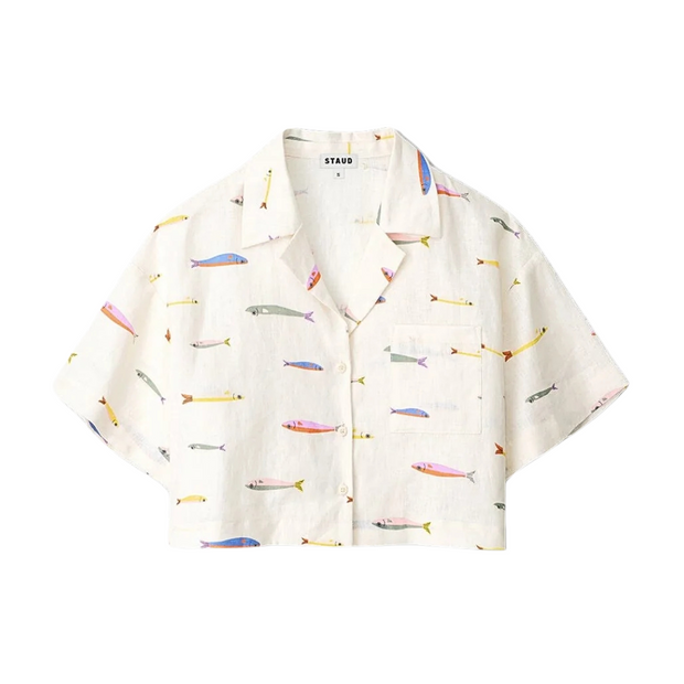 Daya Linen Pop Top