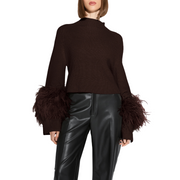 Merino Mock Neck Sweater