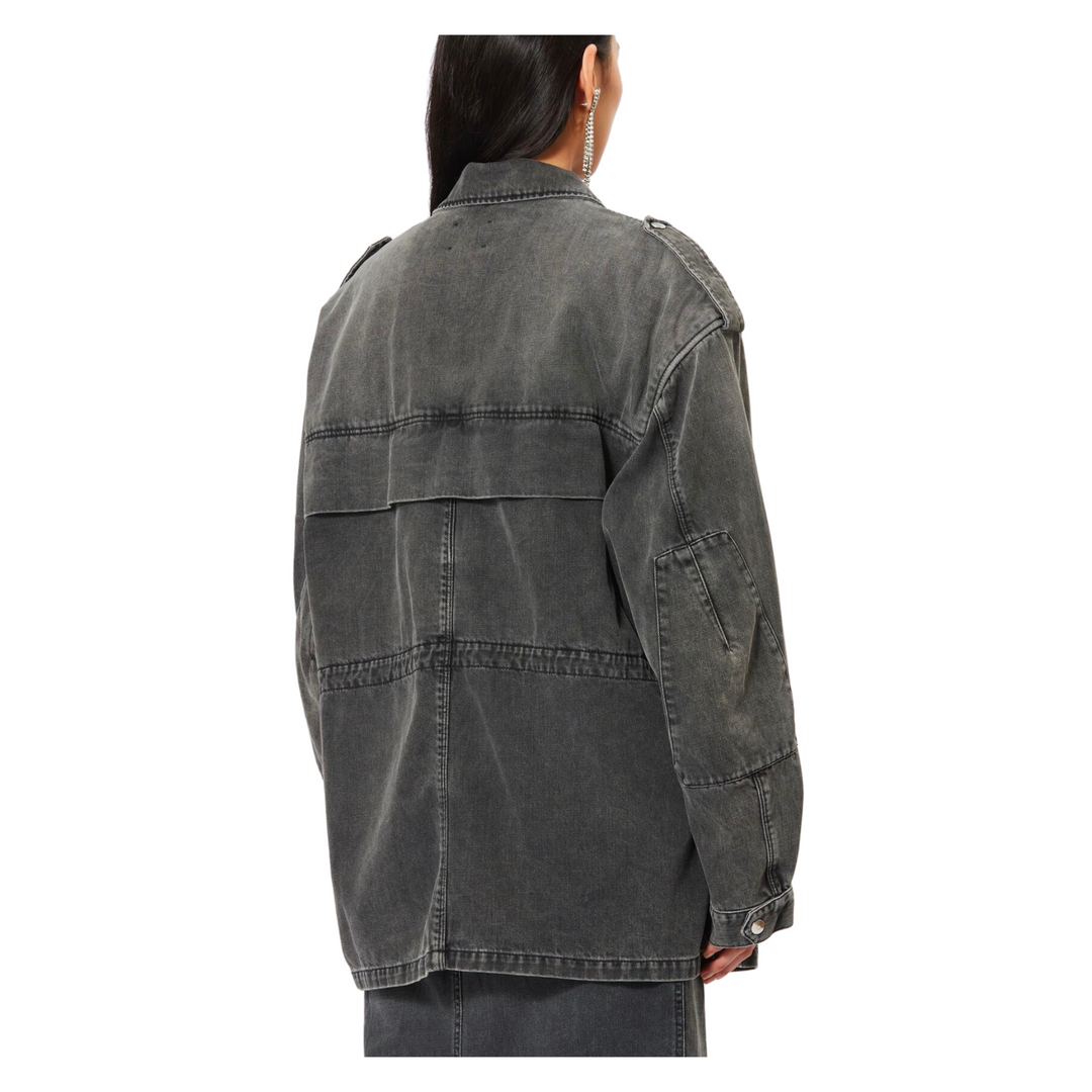 Elize Oversized Denim Jacket – Gretta & Co.