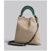 VENICE SMALL BAG IN BEIGE LEATHER
