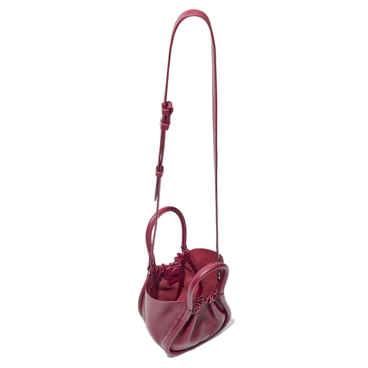 Garnet Extra Small Ruched Tote