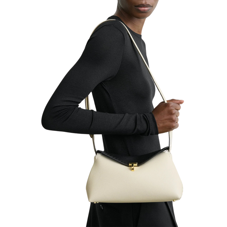 Black & Milk T-Lock Embroidered Clutch