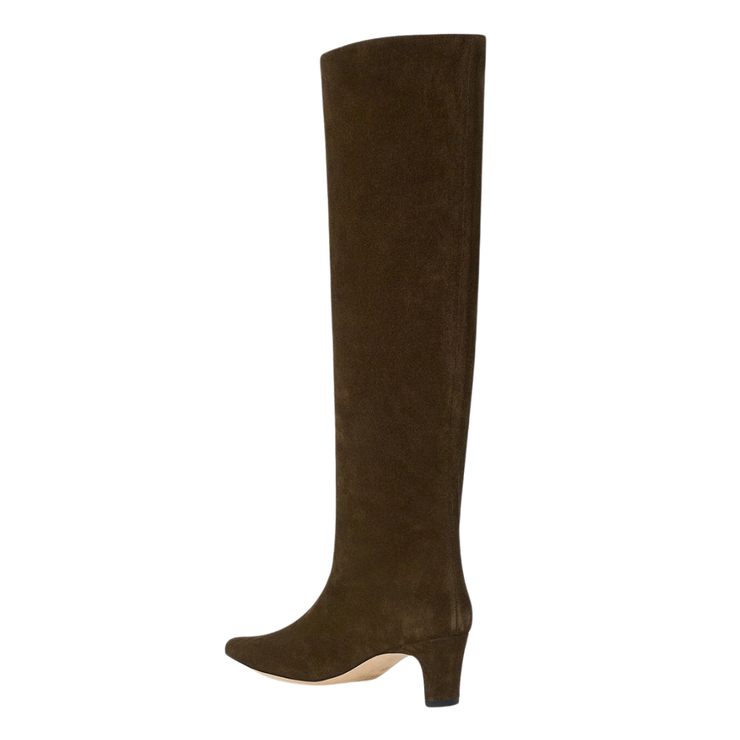 Suede Wally Boot in Truffle