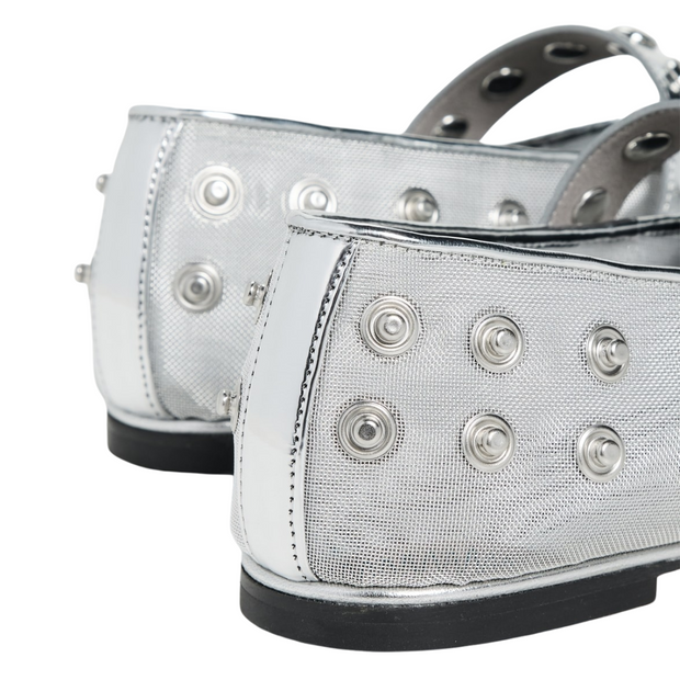 Mesh & Mirror Snap Flat