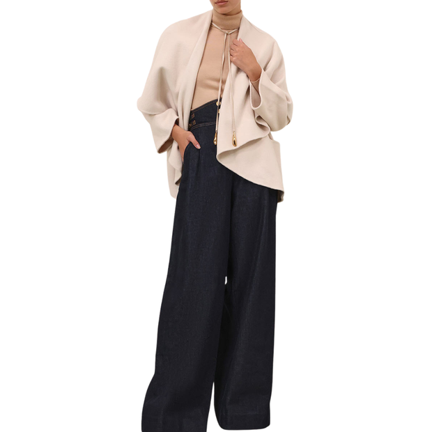 Tie Neck Cape