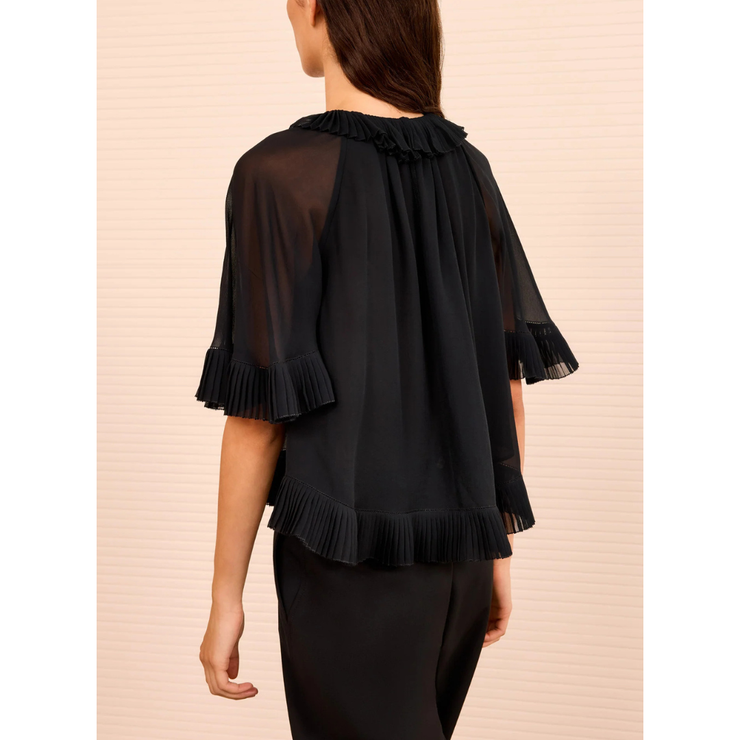Helaine Silk Chiffon Top