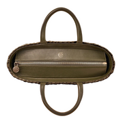 Olive Top Handle Tote